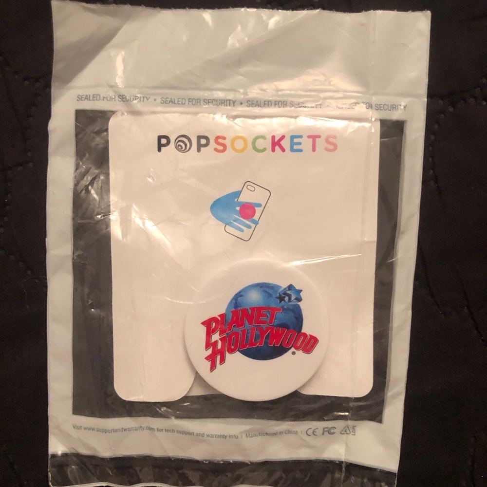 Authentic Popsockets Planet Hollywood Swappable
